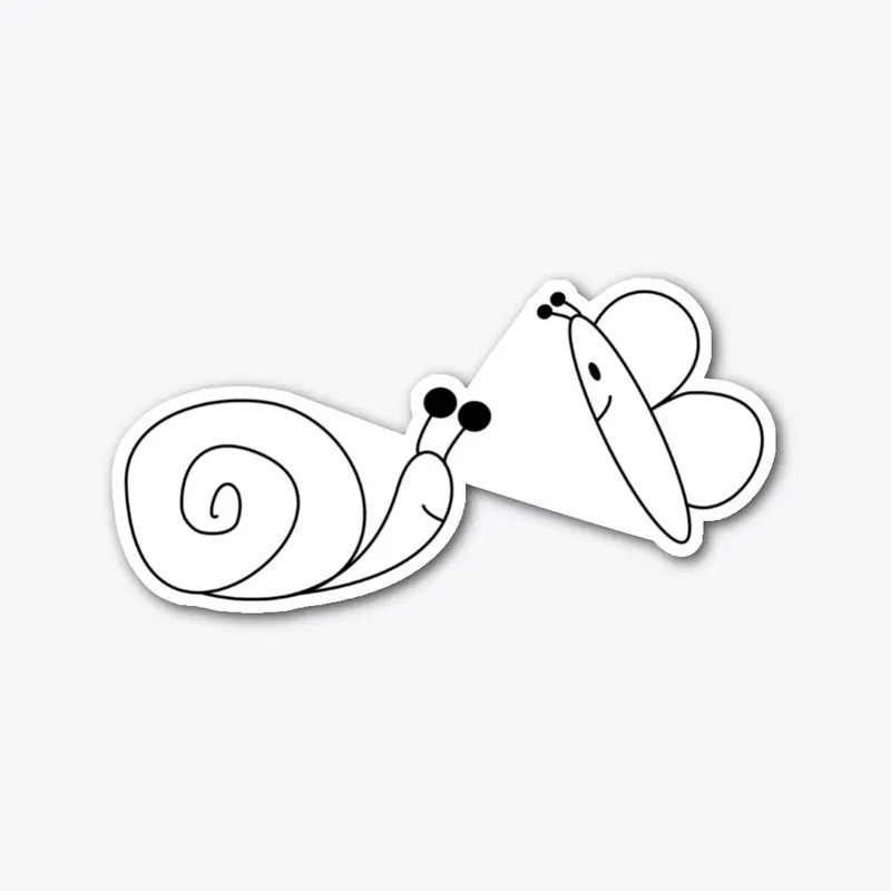 Snail and Butterfly