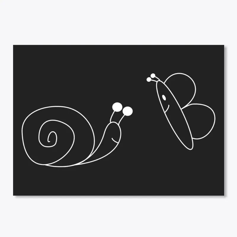 Snail and Butterfly